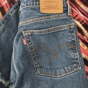 Levi's wedgie straight leg jeans
